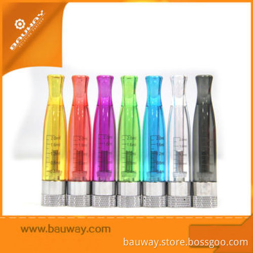 2014 Fashionable Cigarette with Cheap Price and Good Quality Bauway H2 Bottom Coil Clear Atomizer